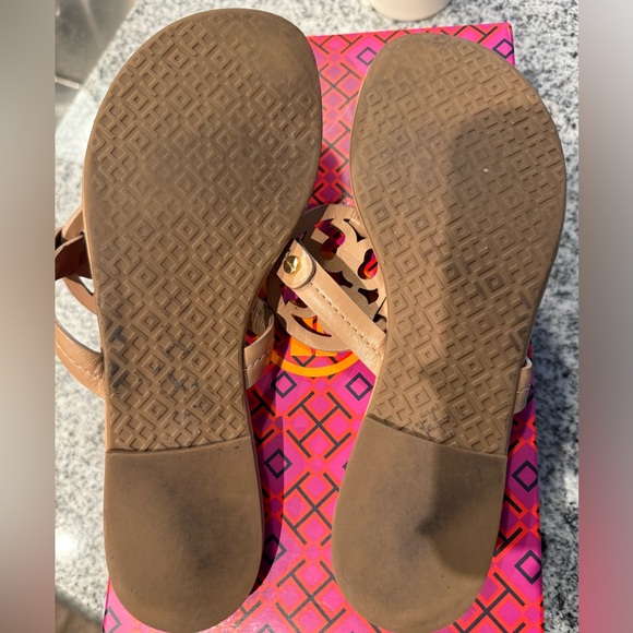 TORY BURCH | Miller Sandal | size 7 | Color- Light Makeup - Picture 7 of 7